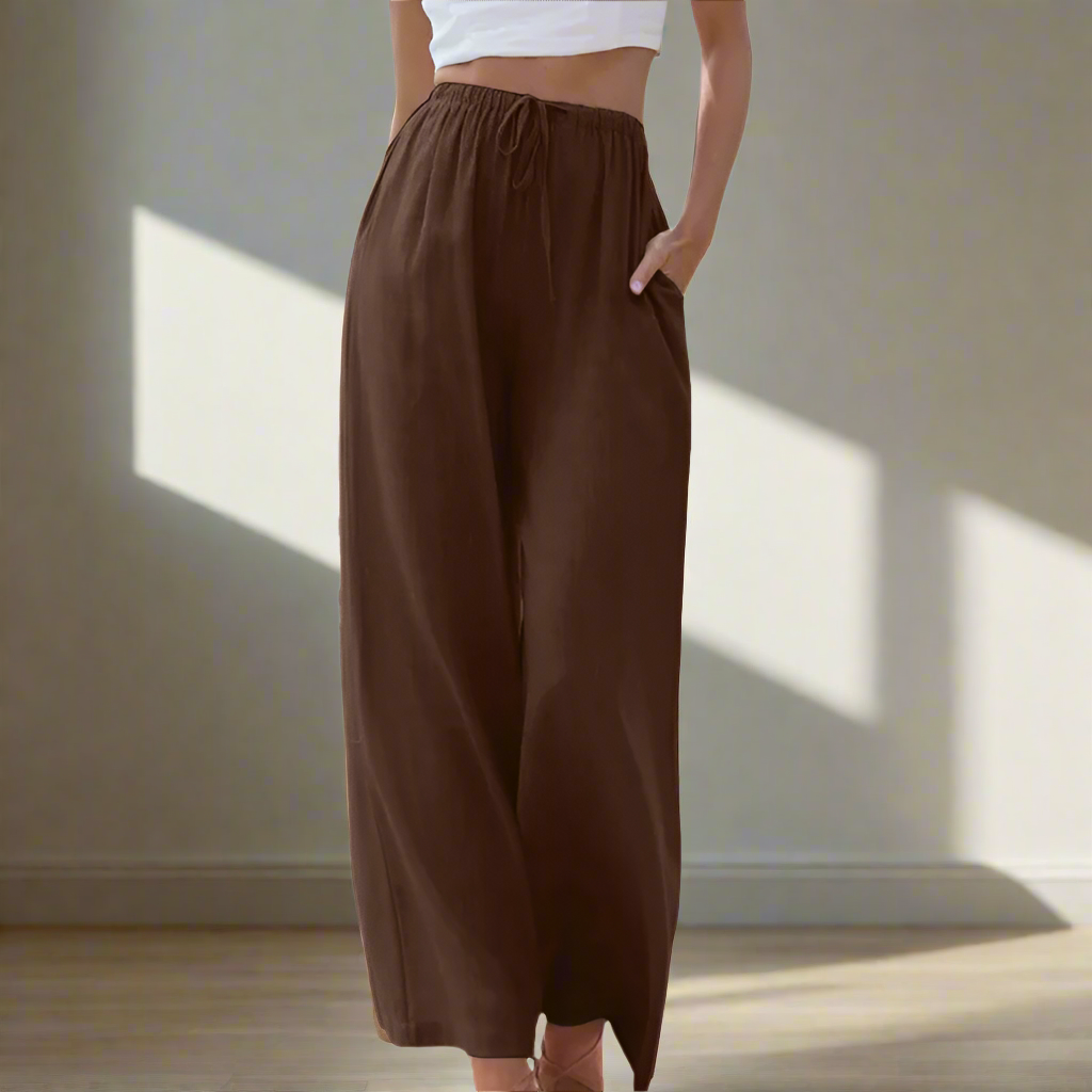 Liam | Pantalons d'Été à Jambes Larges