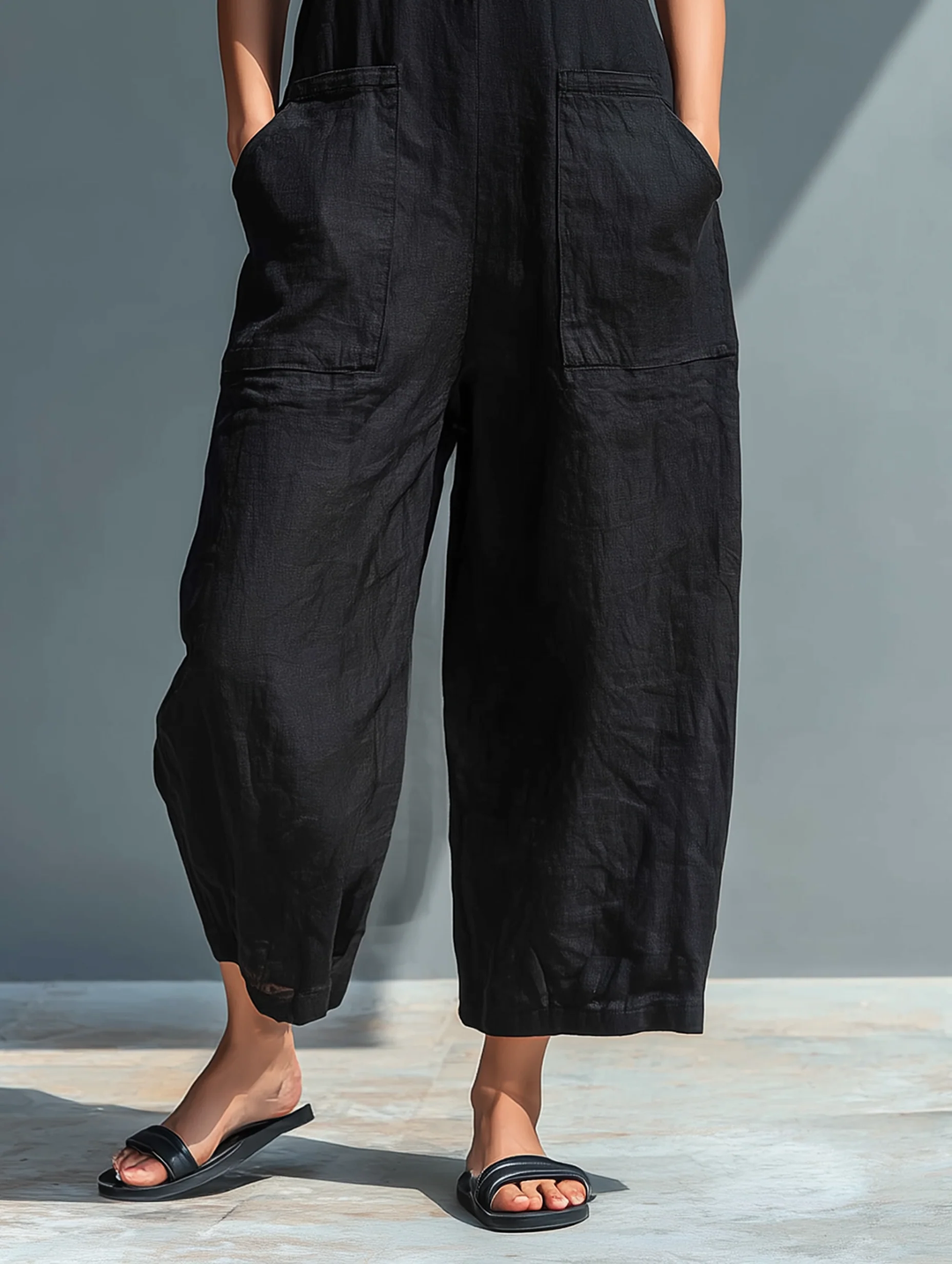 Lotte™ | Salopette Minimaliste Sans Manches