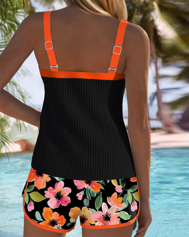 Matilda | Ensemble de Tankini de Plage en Deux Pièces
