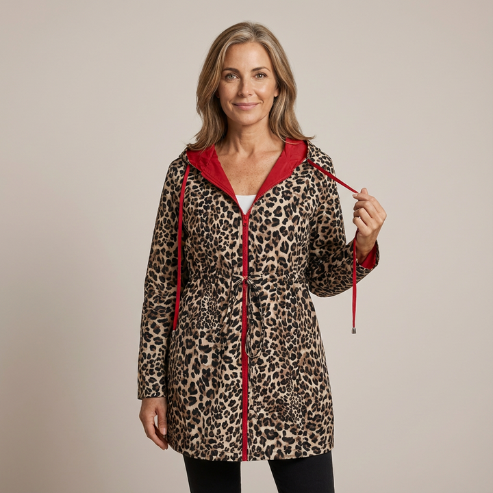 Manteau à Capuche Réversible