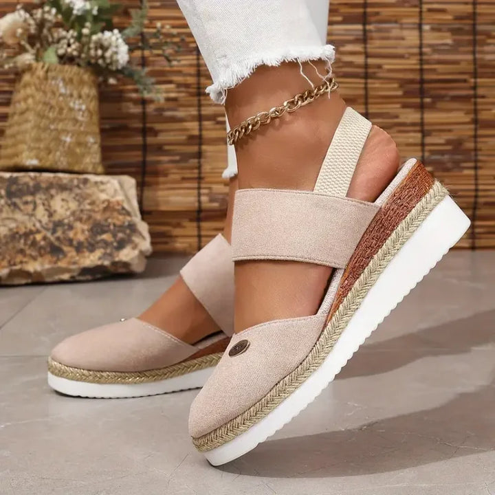GIADA | Sandales d'Été avec Support Orthopédique et Design Chic pour Tous les Jours