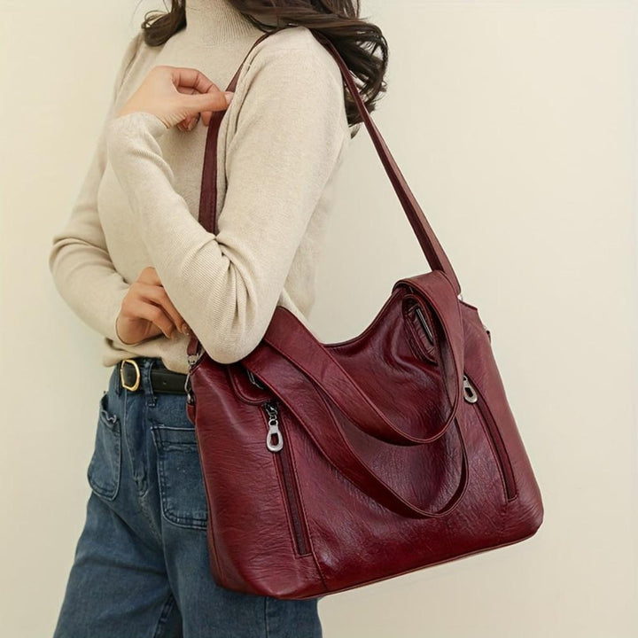 Sac à main rétro pour documents