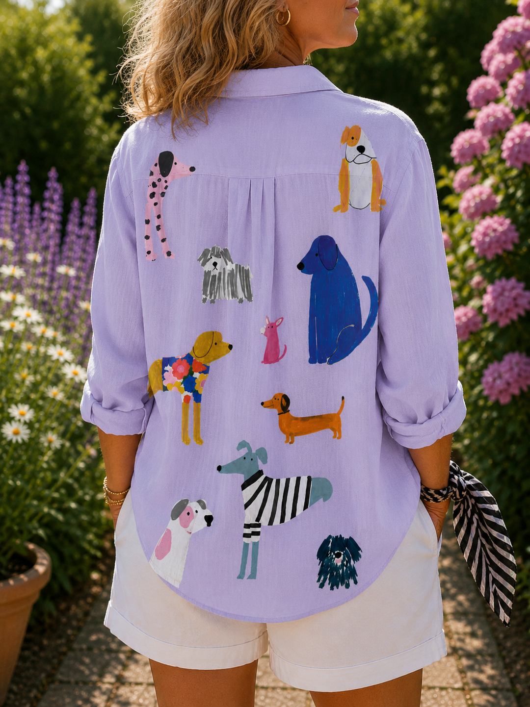 Florence | Blouse Chiens Joyeux