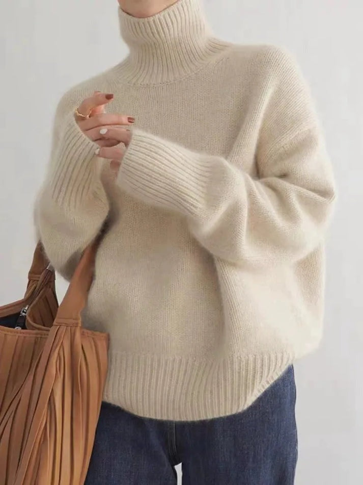 Joline | Doux Pull Col Roulé