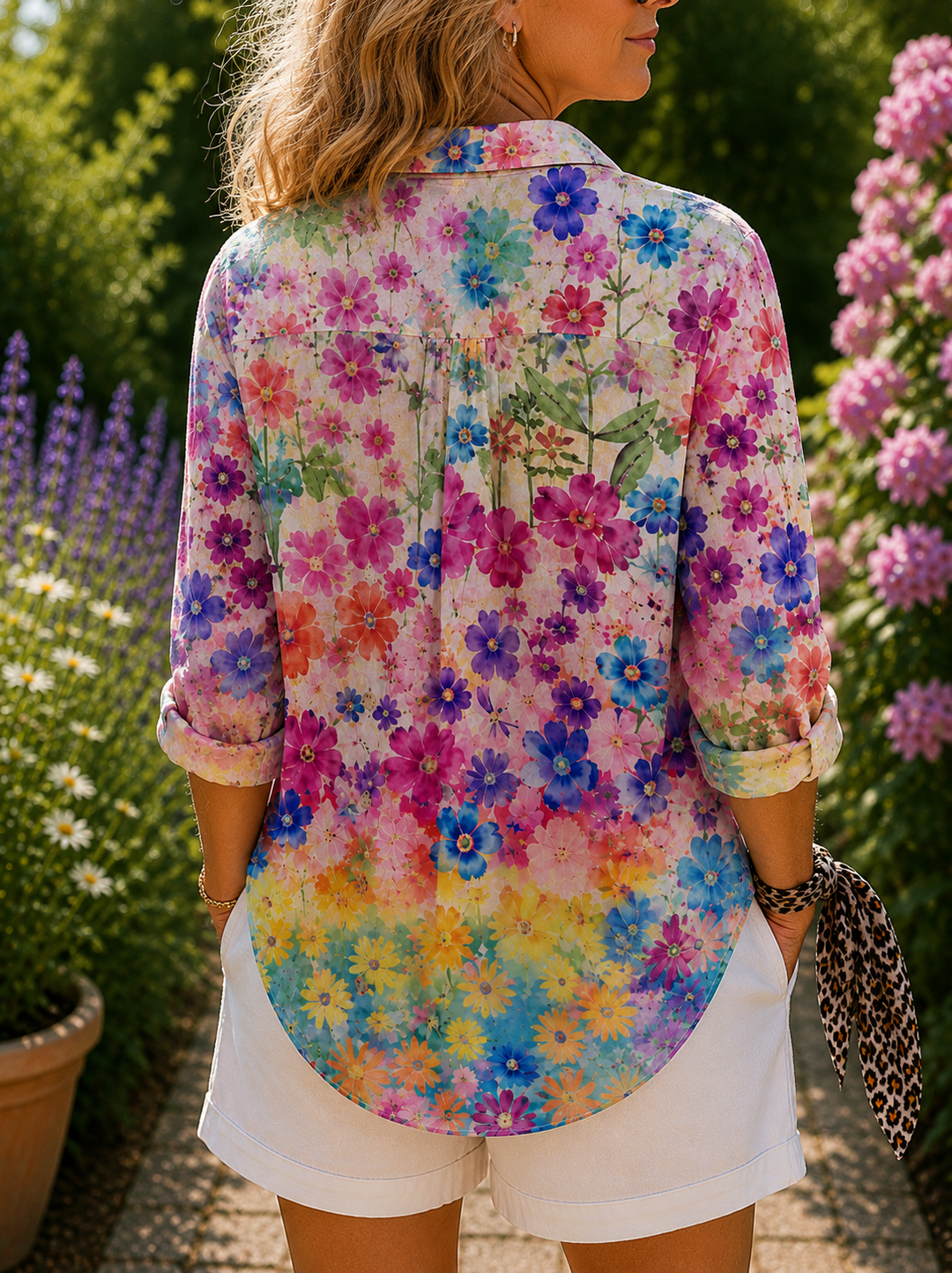 Valeria | Blouse Artistique Vibrante