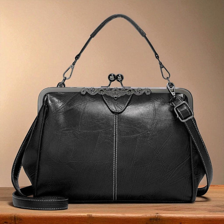 Sac vintage avec fermeture à pression