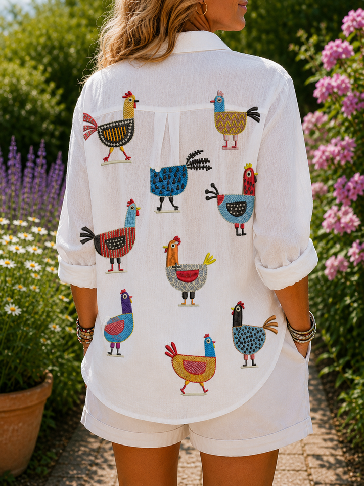 Ingrid | Blouse Gallines Joyeuses
