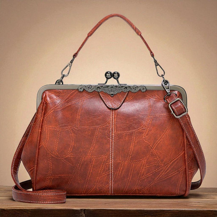 Sac vintage avec fermeture à pression