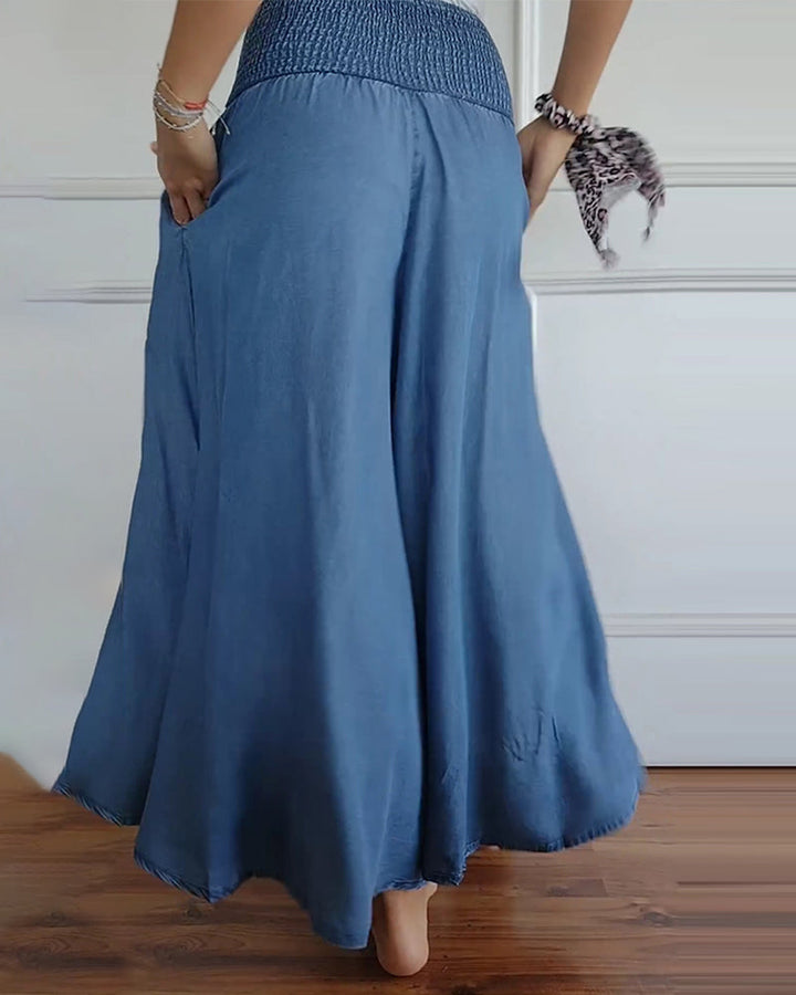 Jasper | Pantalons Taille Haute Smock