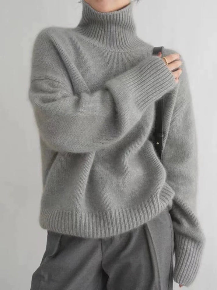 Joline | Doux Pull Col Roulé