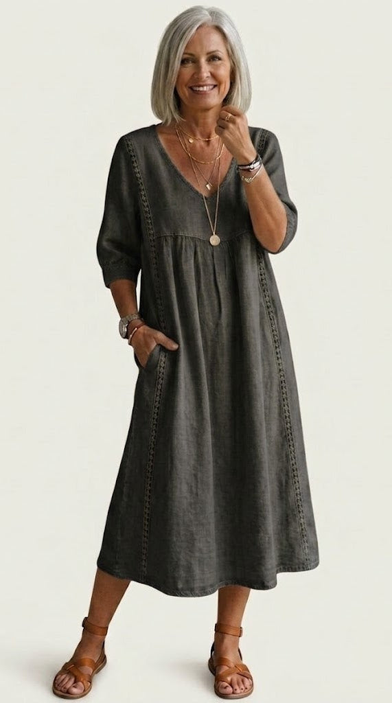 Robe Maxi A Ligne Juliette I Élégance