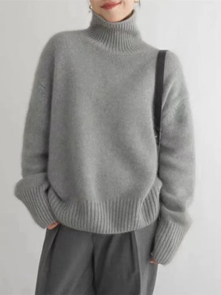 Joline | Doux Pull Col Roulé