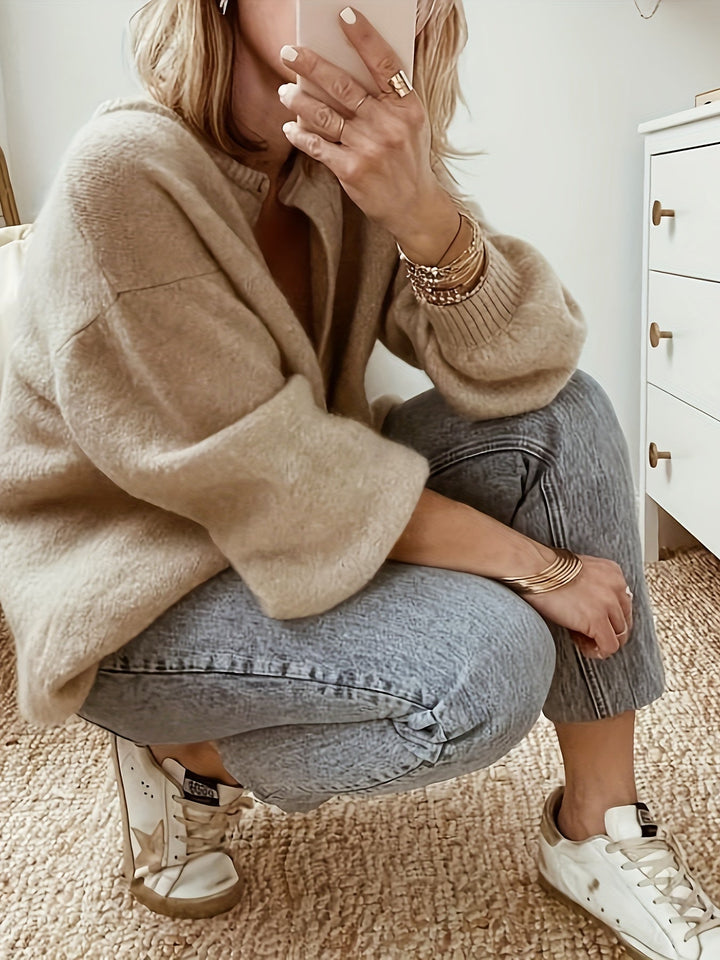 Liliana | Élégant cardigan tricoté