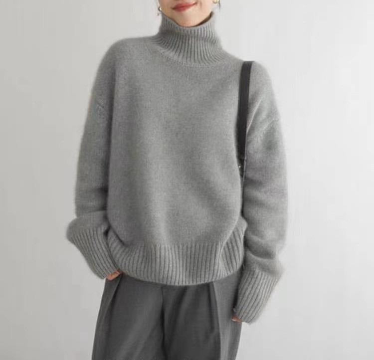 Lara | Pull Col Roulé en Cachemire