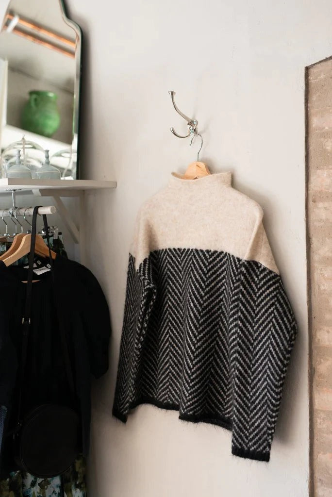 Daniella - Pull en Coton à Col Roulé