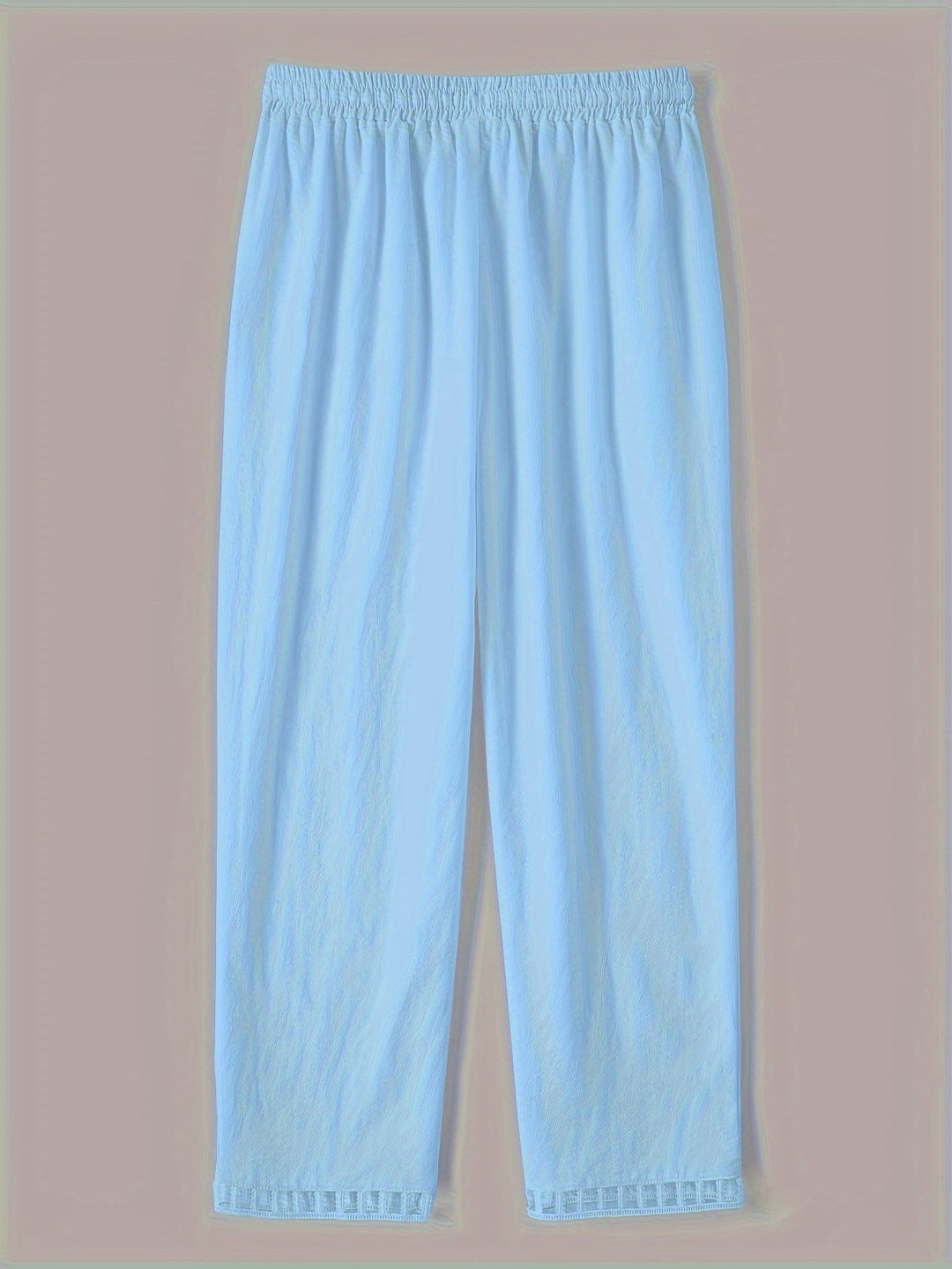 Wren – Pantalons Cropped Relax avec Détails Contrastants