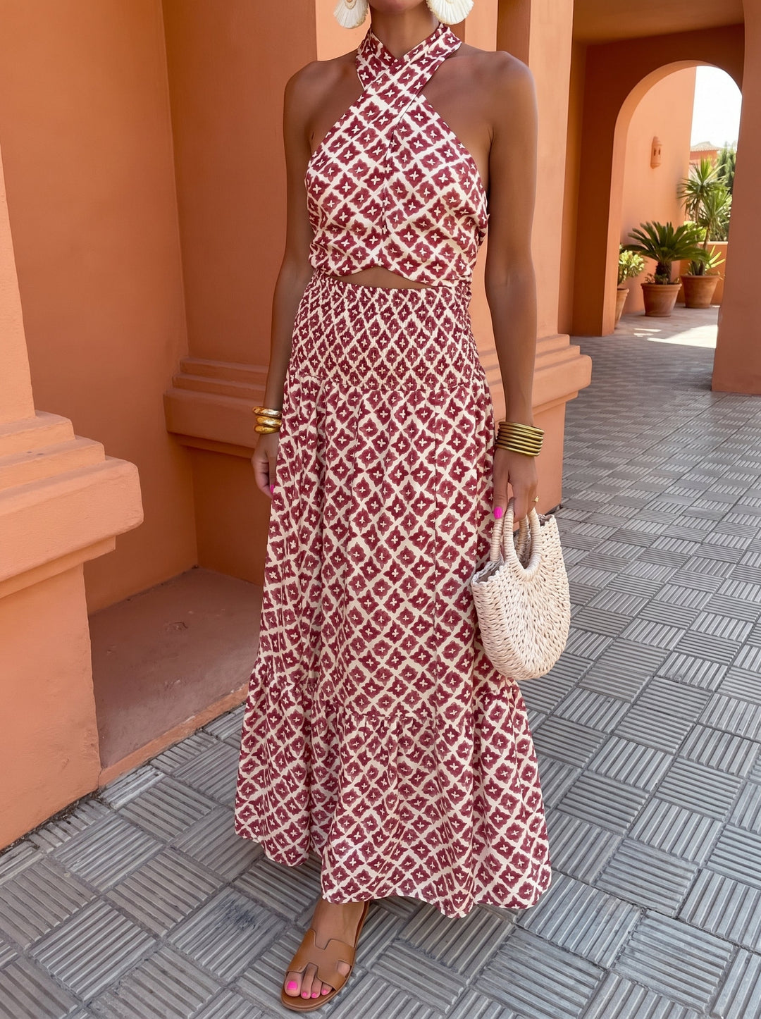 Elsa | Ensemble Élégant avec Design Off-Shoulder