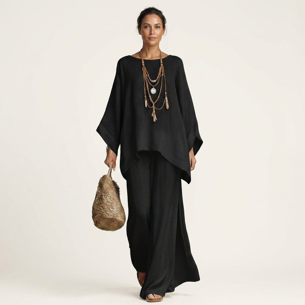 Majolie | Ensemble Boho en Mélange de Lin