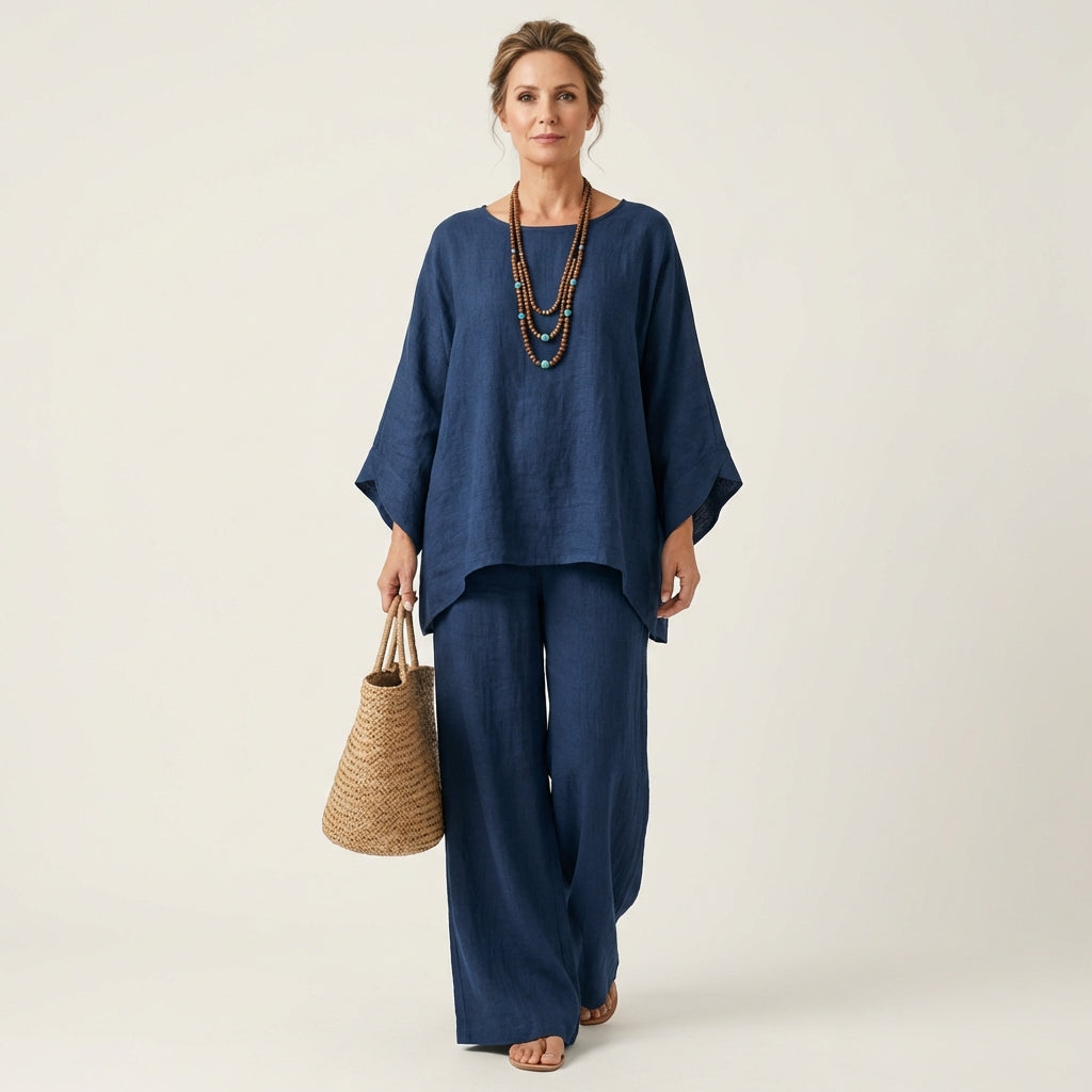 Majolie | Ensemble Boho en Mélange de Lin