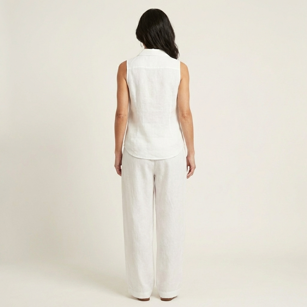Twiila | Ensemble Haut Croisé & Pantalon Large
