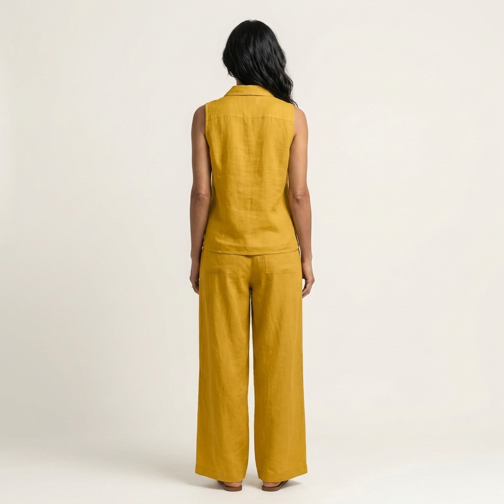 Twiila | Ensemble Haut Croisé & Pantalon Large