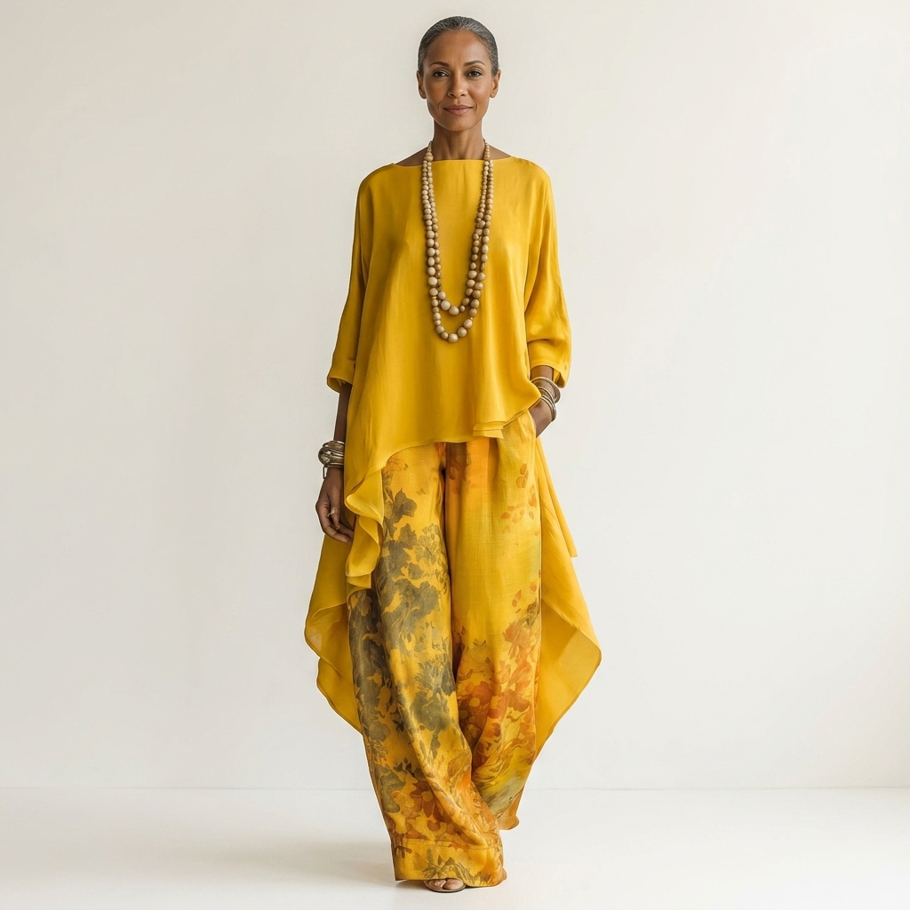 Cariola | Ensemble en Deux Pièces avec Tunique Asymétrique