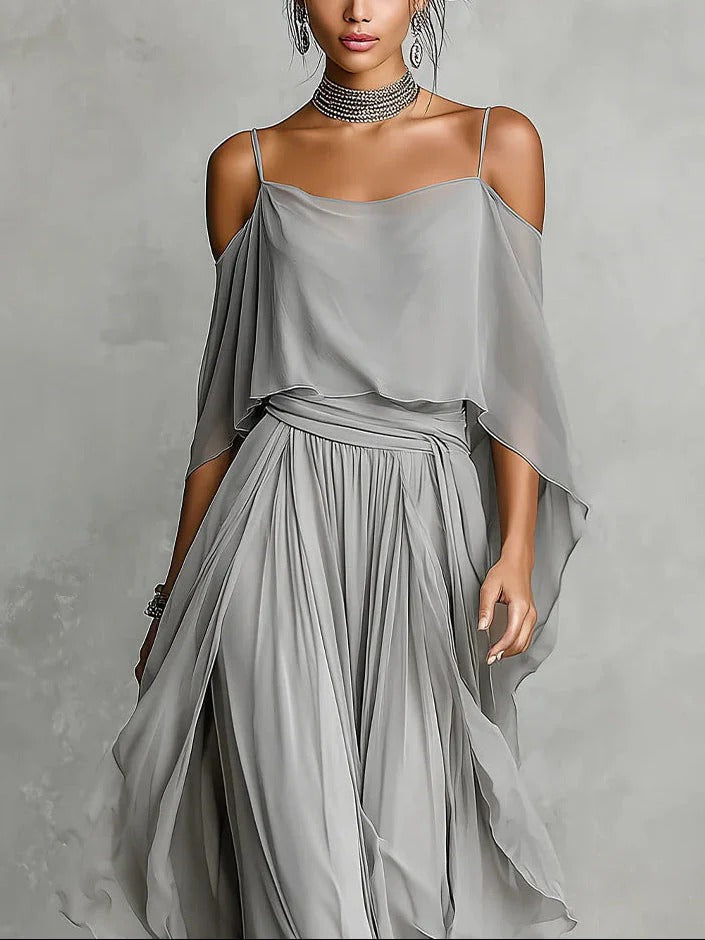 Isabela | Ensemble Fluide Gris