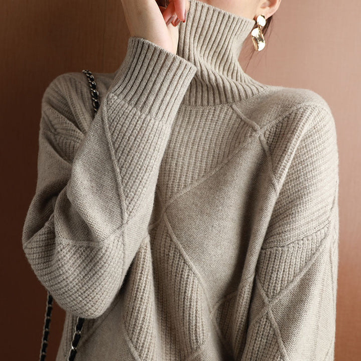 Gaia | Pull à col roulé confortable