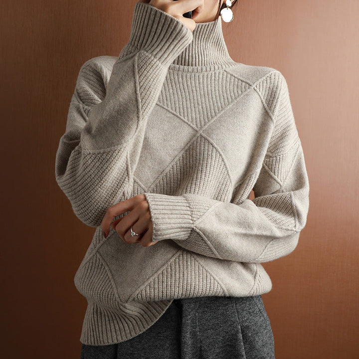 Gaia | Pull à col roulé confortable