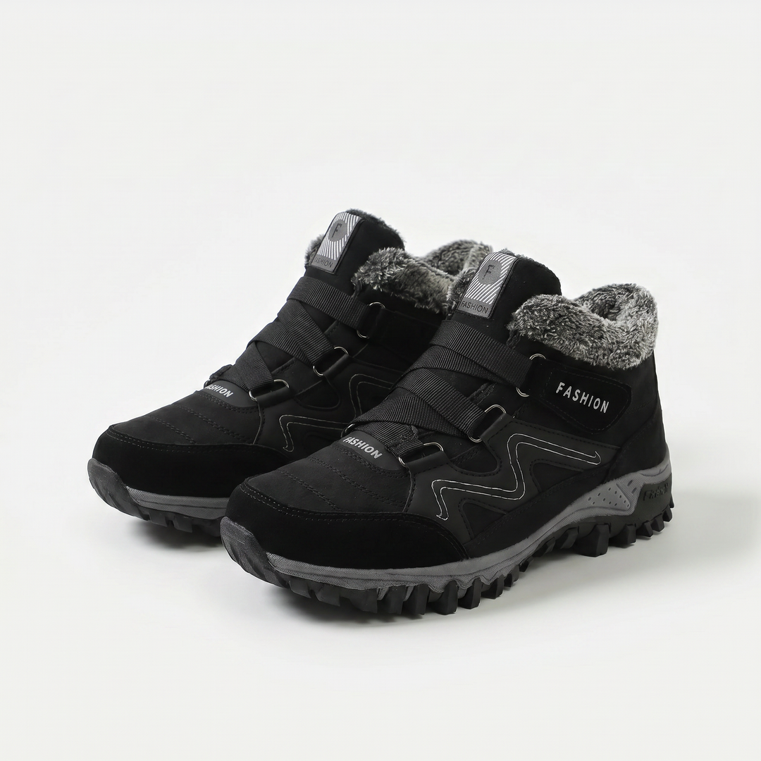 Montela – Chaussures Orthopédiques d'Hiver Bleues