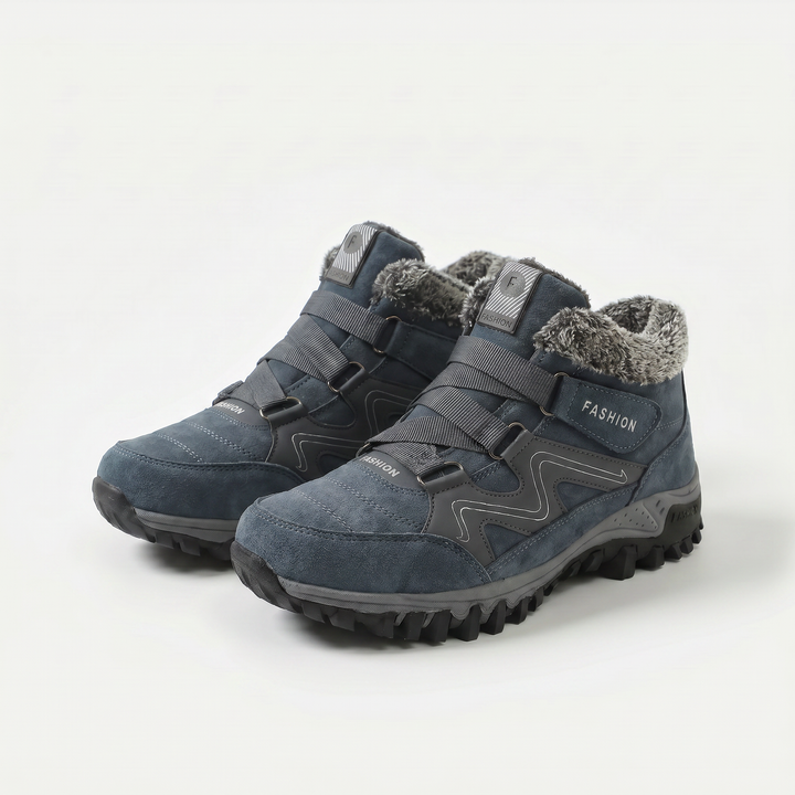 Montela – Chaussures Orthopédiques d'Hiver Bleues