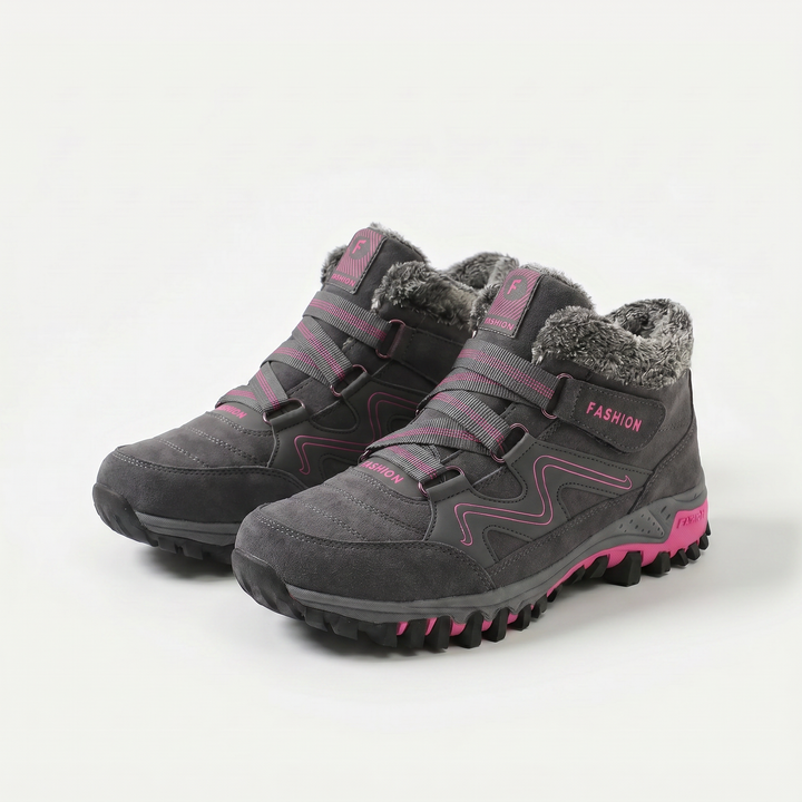 Montela – Chaussures Orthopédiques d'Hiver Noires