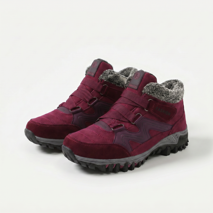 Montela – Chaussures Orthopédiques d'Hiver Noires