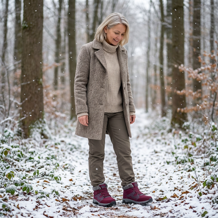 Montela – Chaussures Orthopédiques d'Hiver Bleues