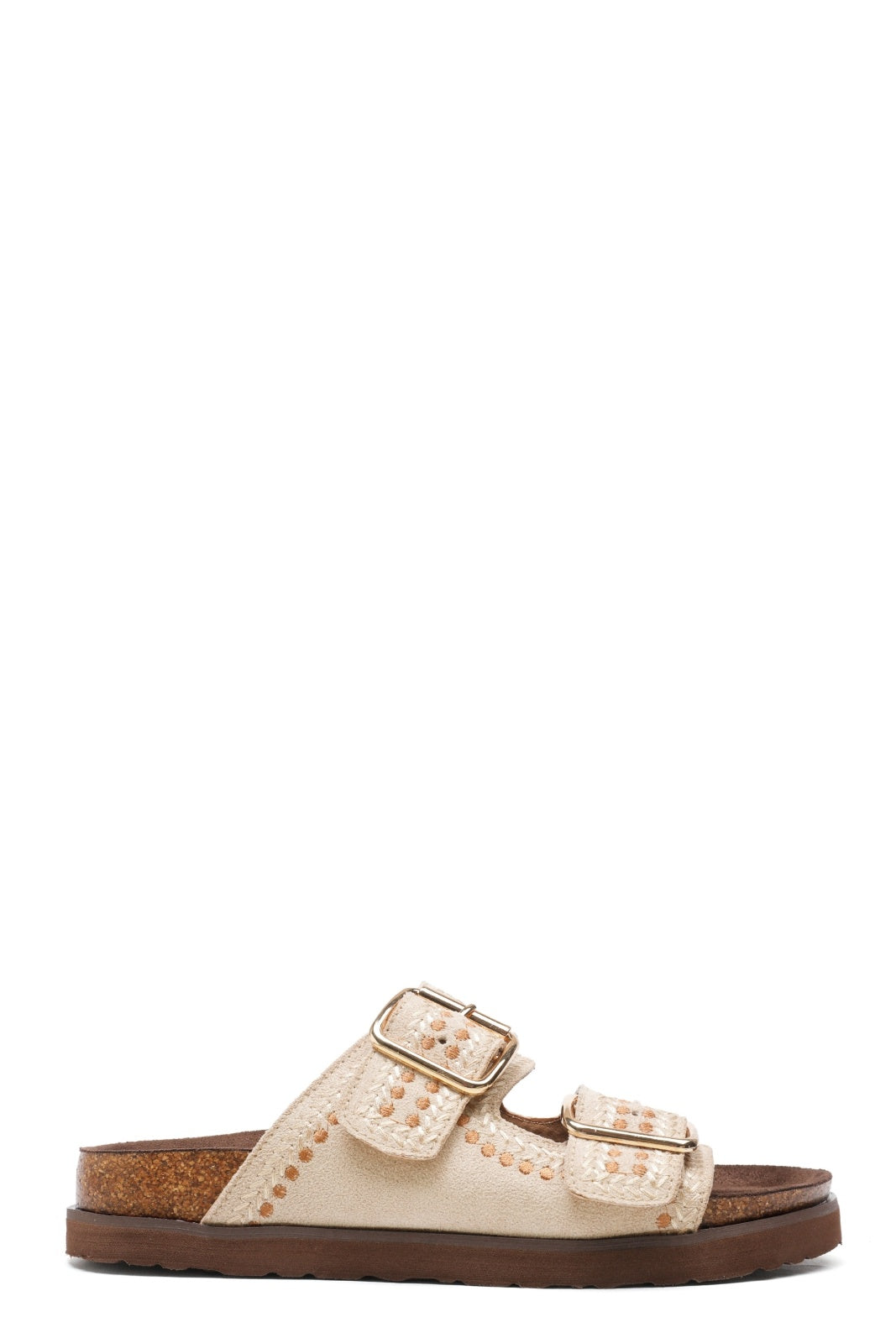 Coraline | Sandale à Talon Beige