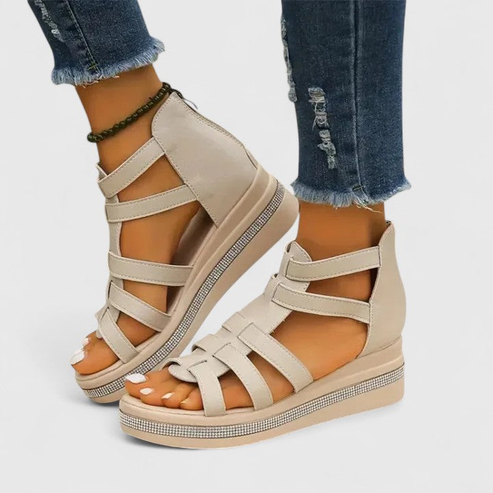 Kendall™ | Sandales Orthopédiques Strass
