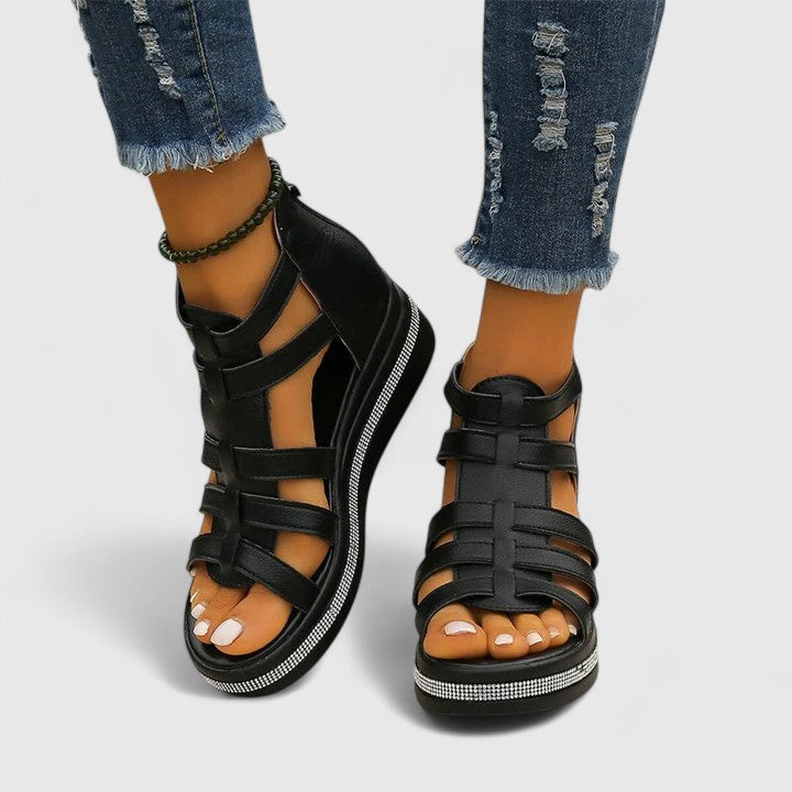 Kendall™ | Sandales Orthopédiques Strass