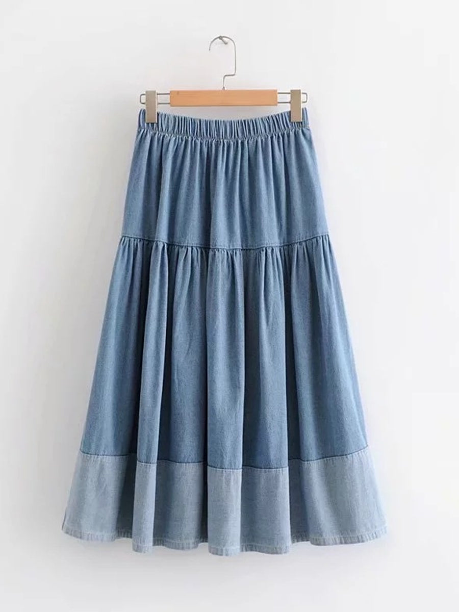 Sarah | Pantalon en jean avec taille élastique